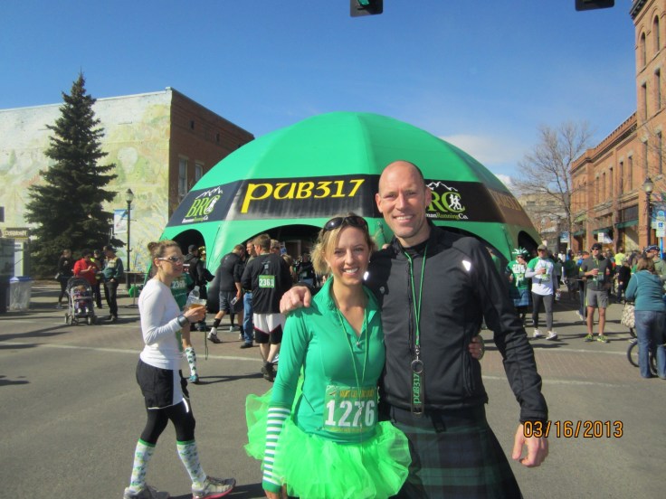 Your Wellness Team representing at the 2013 Run to the Pub!